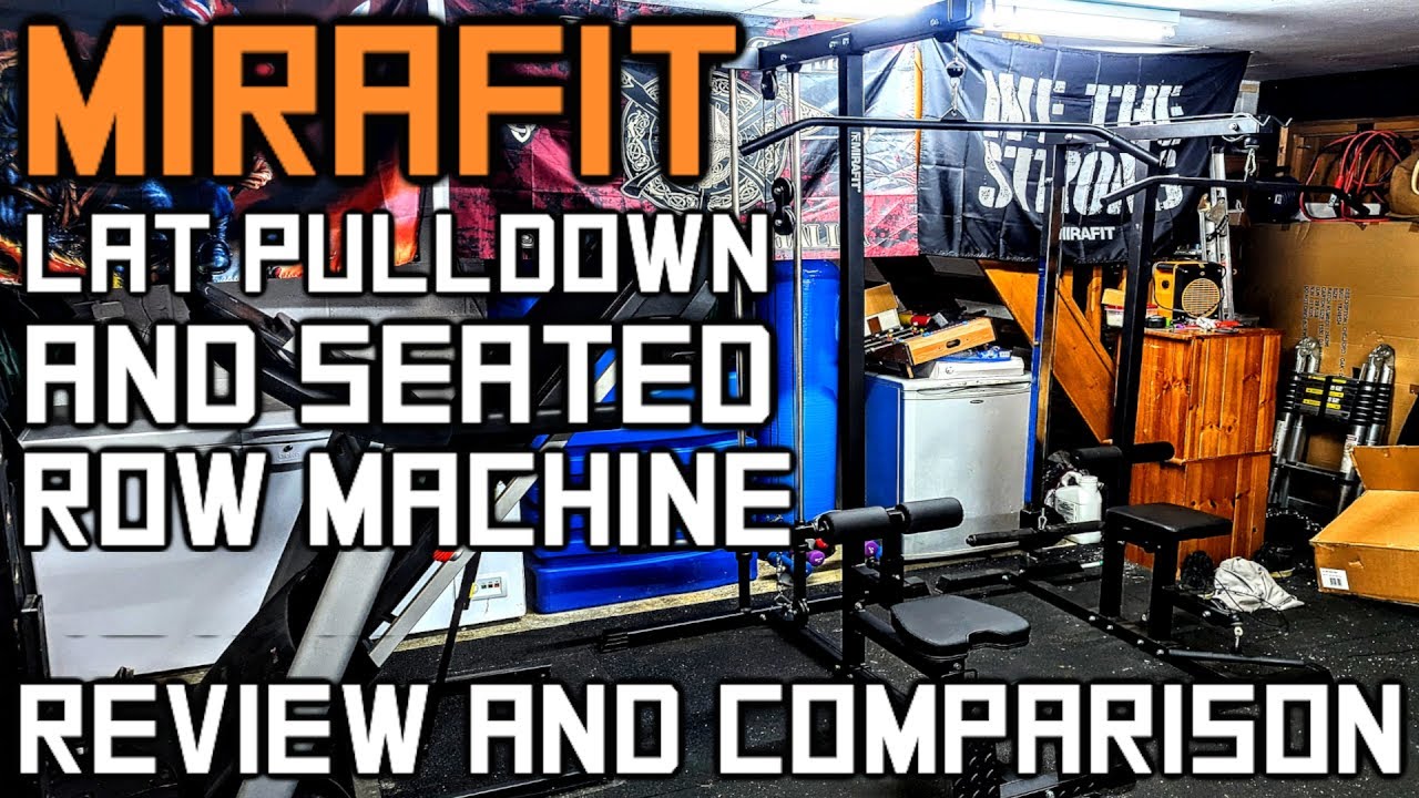 £500 VS £100 Lat Pulldown Comparison | Mirafit Lat Pulldown & Seated Row Review