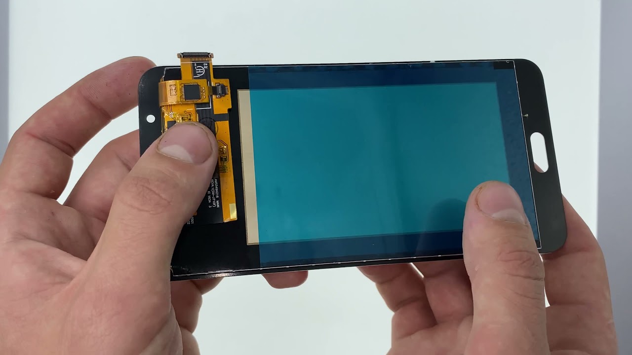 Samsung j710, J710F Galaxy J7 (2016) TFT дисплей экран матрица модуль золотистый I обзор Vibro+