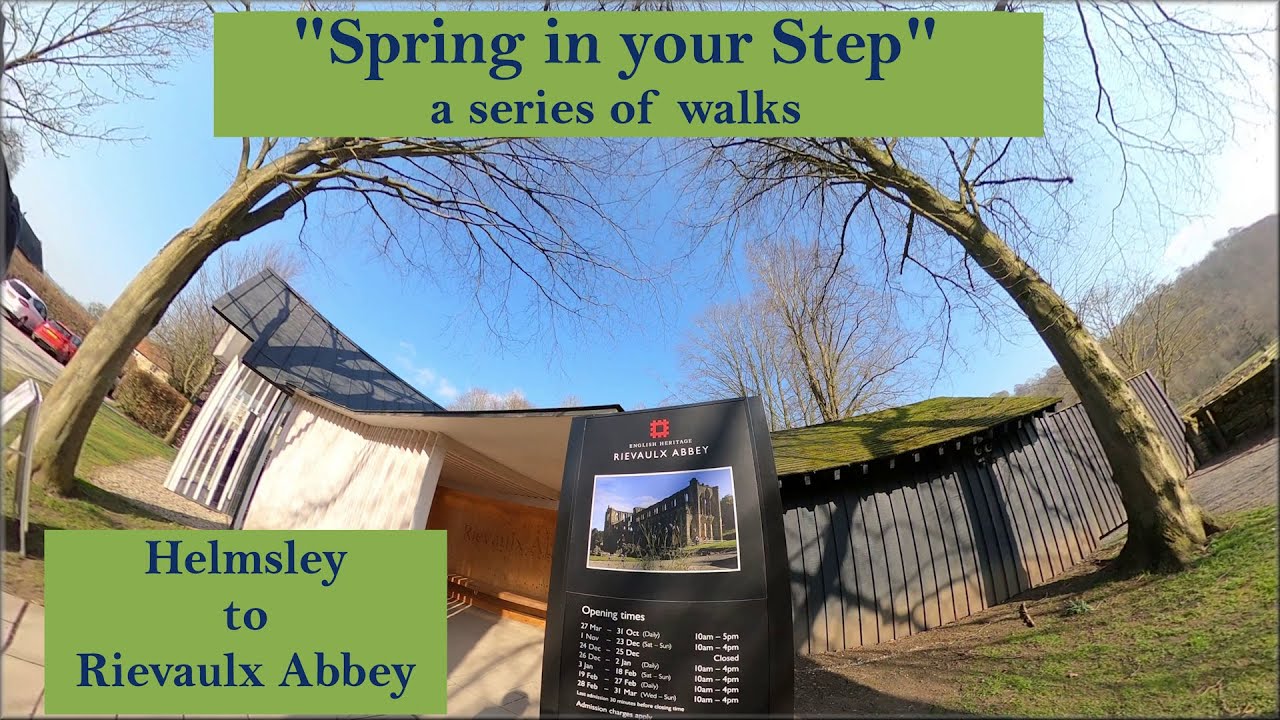 Helmsley to Rievaulx Abbey on The Cleveland Way Walk HD