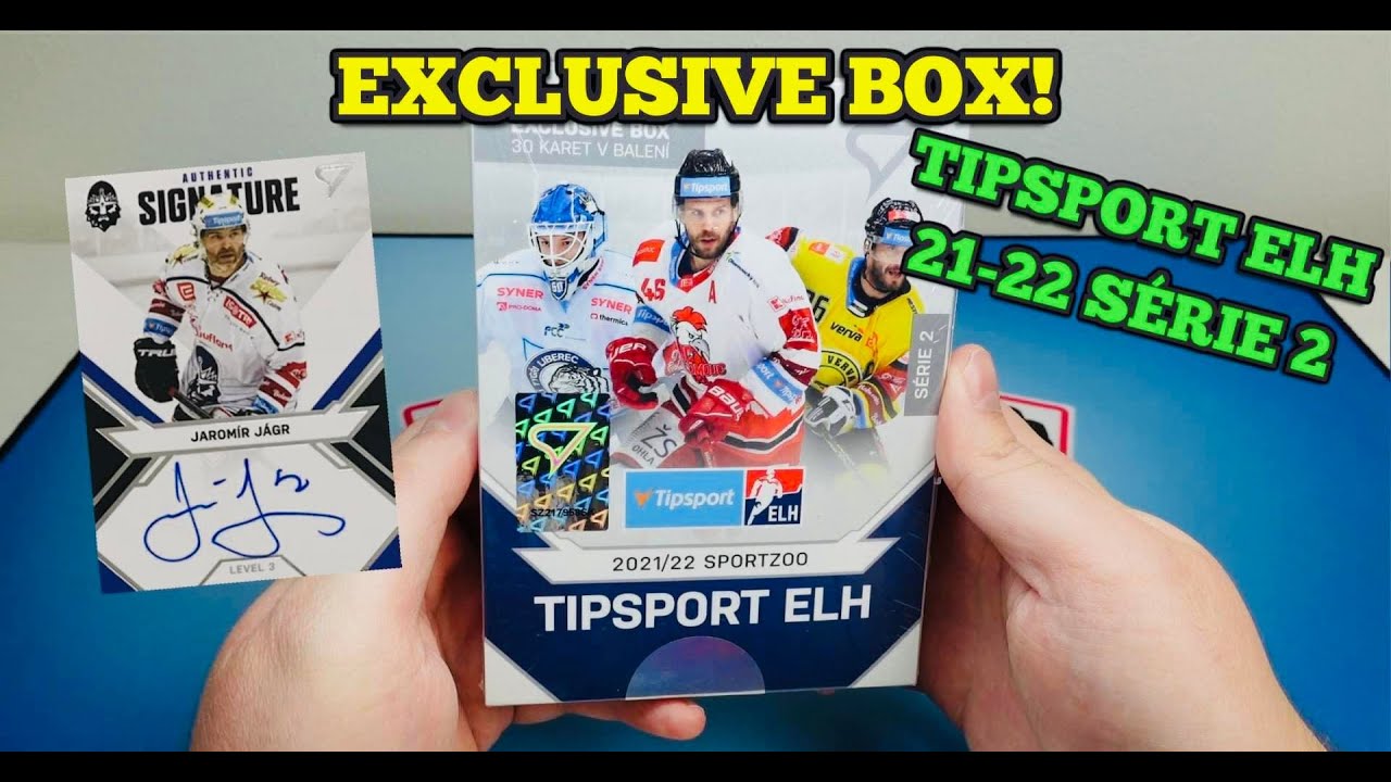 EXCLUSIVE BOX! TIPSPORT ELH 21-22 SÉRIE 2! Zakončujem rozbalovačku hokejových kartiček od SportZoo!