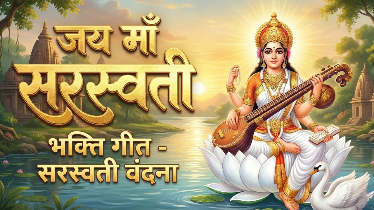 🎵 जय माँ सरस्वती | ज्ञानमयी करुणामयी वंदना | Saraswati Vandana | Goddess of Wisdom Song