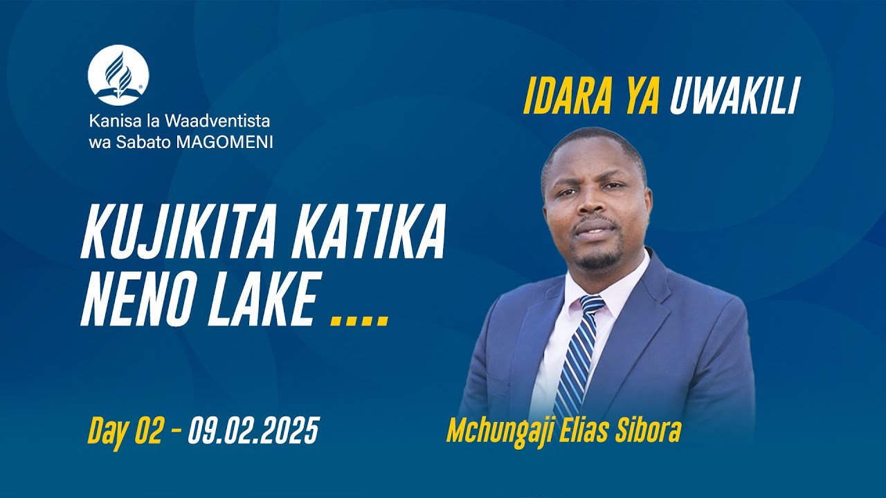 JUMA LA UWAKILI | UMEWEKWA KWA KUSUDI | PR: ELIAS SIBORA  | 09.02.2026