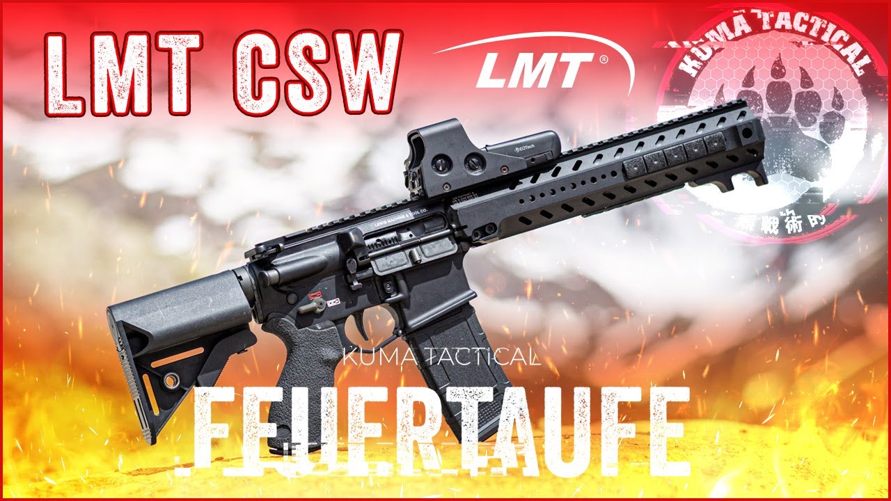 LMT MLC CSW - Die ultimative schallgedämpfte Waffe im Kaliber .300 Blackout - Feuertaufe