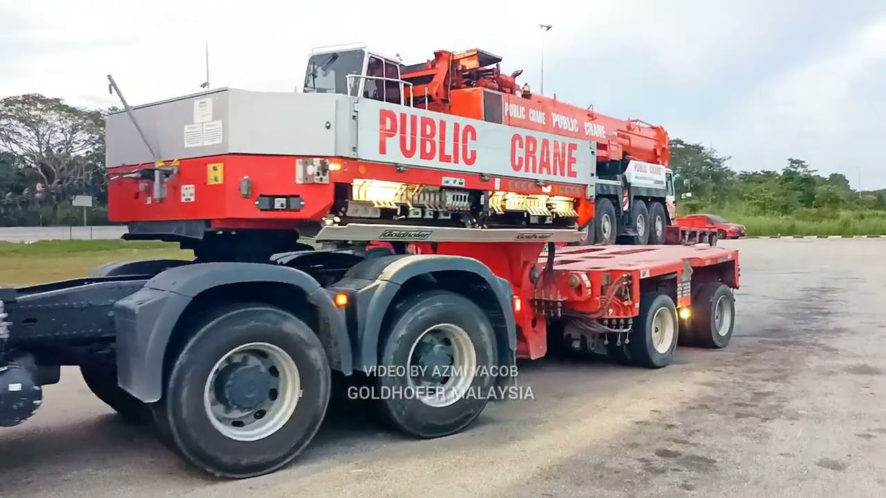 Part 2- MAN TGS & MOBILE CRANE 360TON