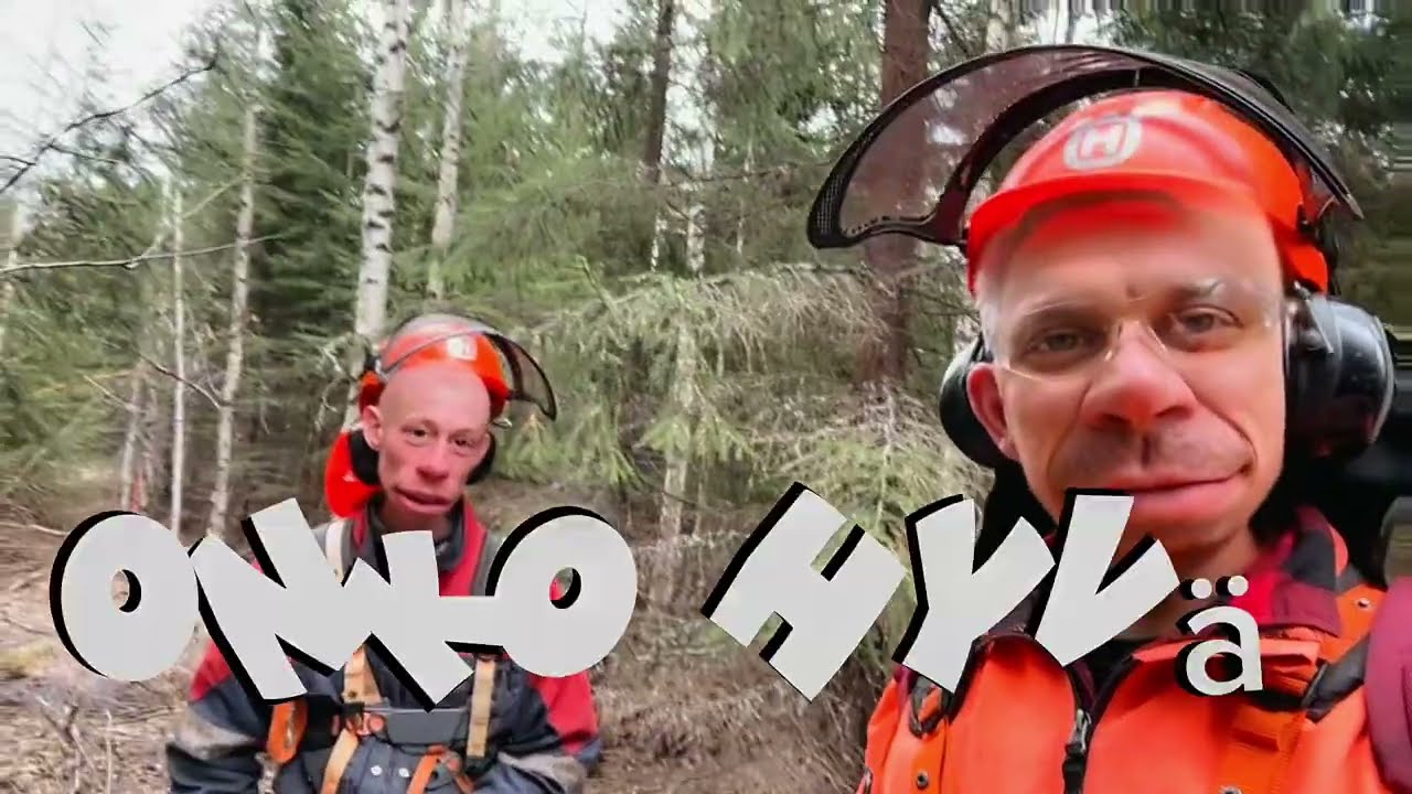 ONKO HYV&Auml;. Ensimm&auml;inen video / mets&auml;miehiet