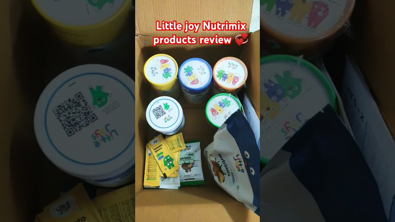 Little joy Nutrimix products review 🤩 #Nutrition #health #reels💥✨💞