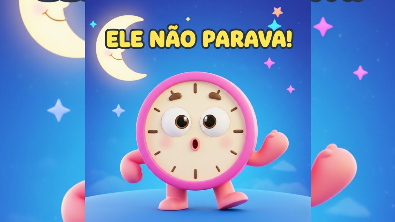 “Nino, o Relógio Que Nunca Queria Parar ⏰✨”