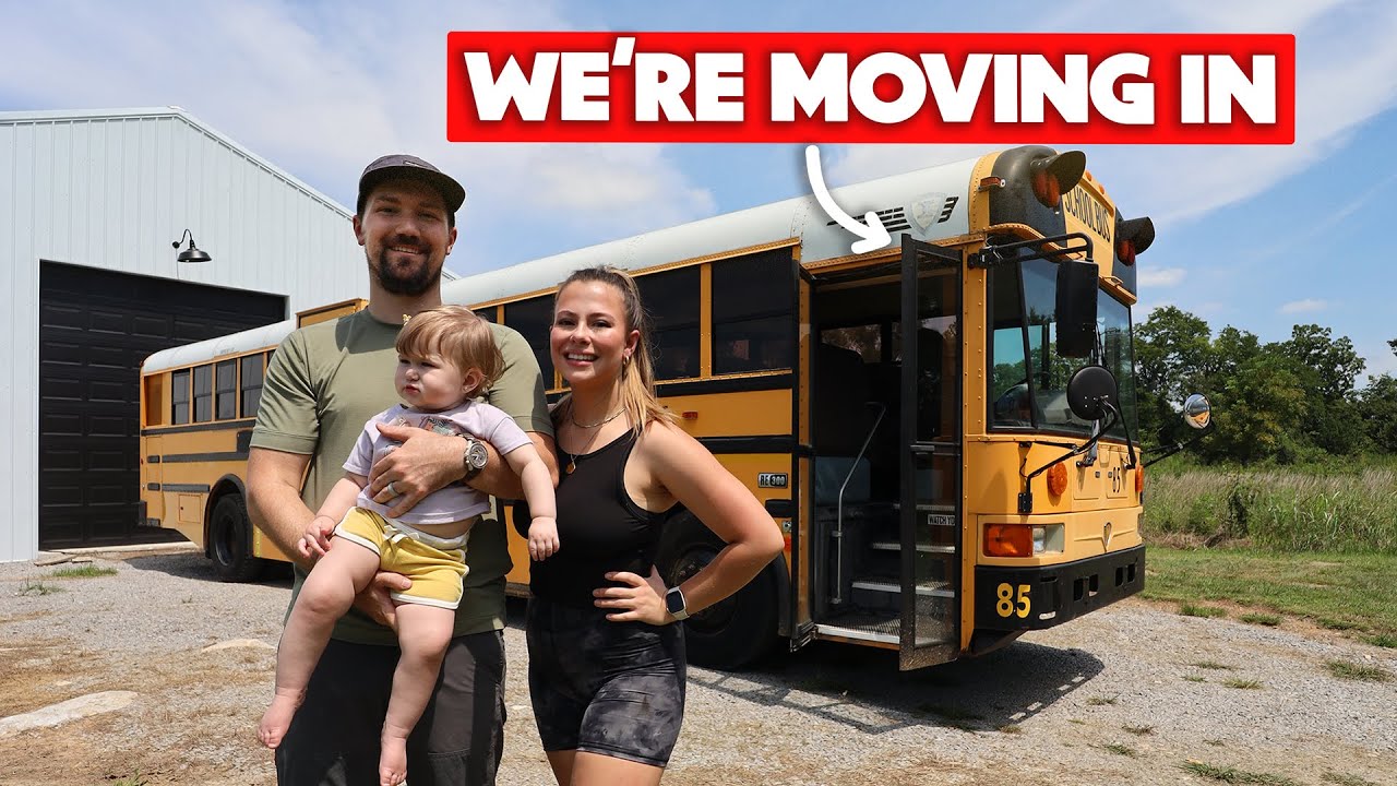 Converting a new bus. // Skoolie Build Ep. 1