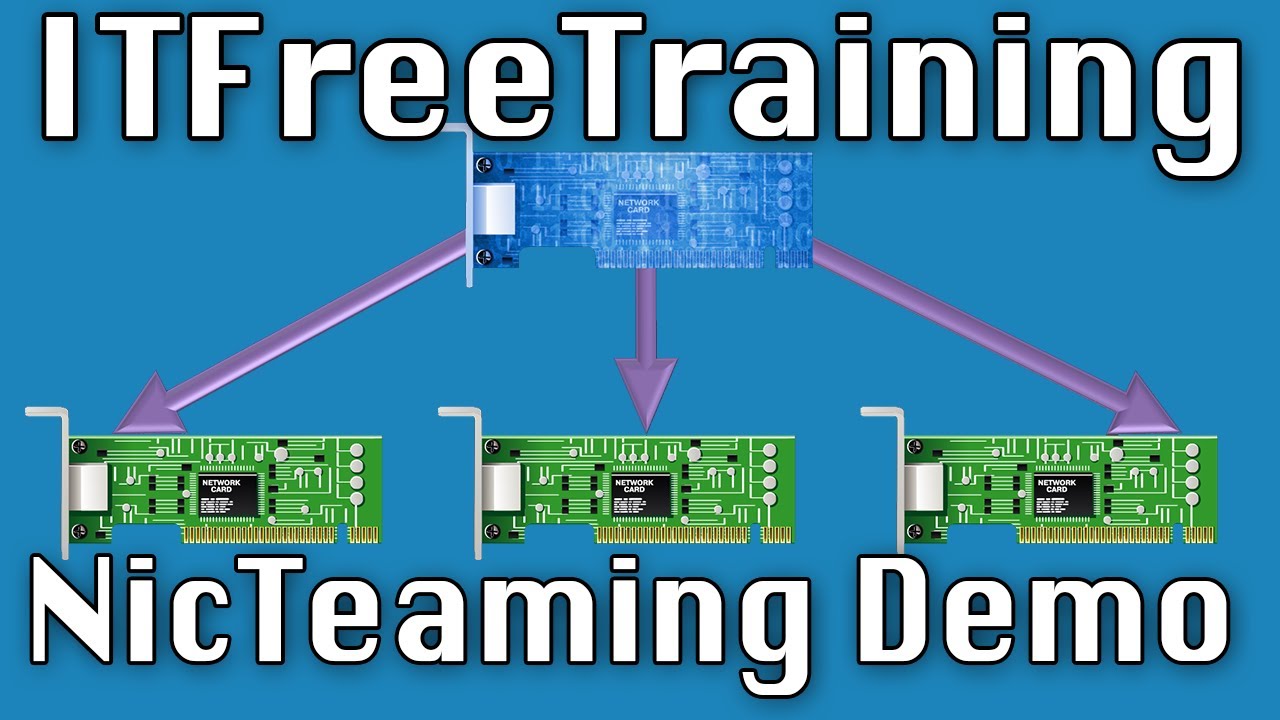 NIC Teaming Demonstration