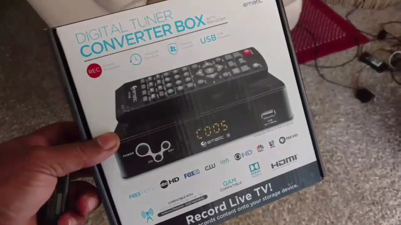 Set up, use, and review of a HD TV tuner digital recorder box. - VOTD
