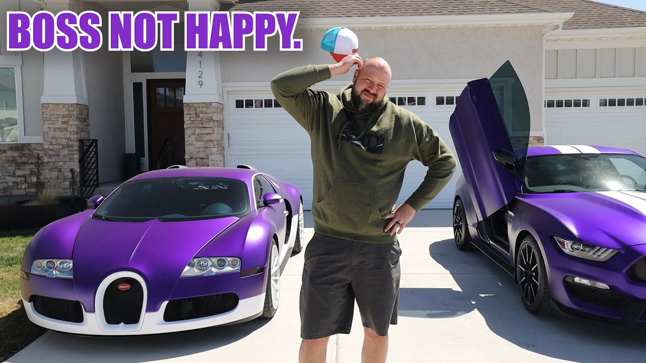 I Installed Lambo Doors on my Former Boss' Mustang!