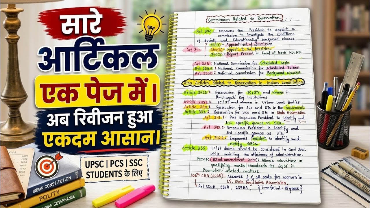 एक वीडियो में Reservation के सारे Constitutional Provisions#reservationinindia#Reservationhatao