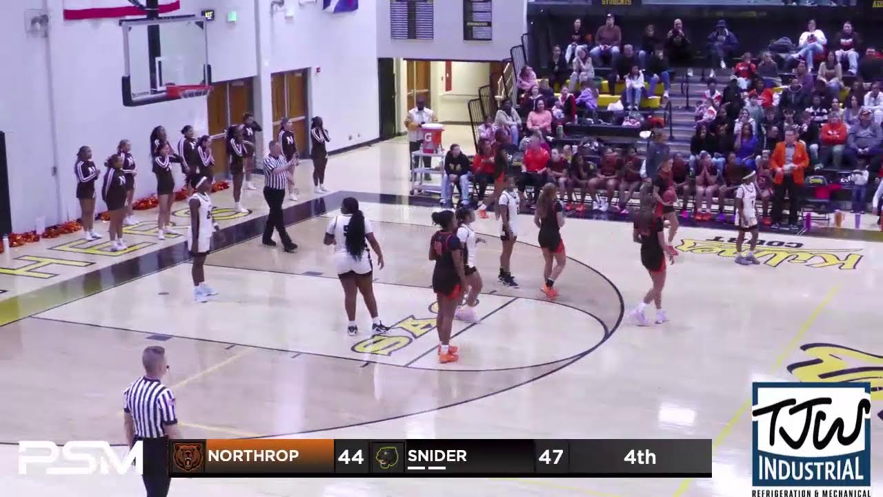 Northrop at Snider | 2025-26 Girls Basketball | SummitCitySports