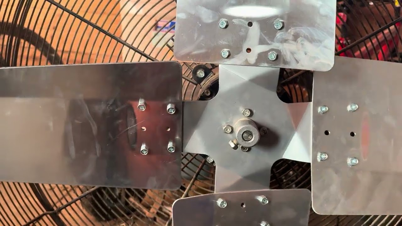 Don’t run your 42 inch industrial fan with the guard removed here’s why ￼