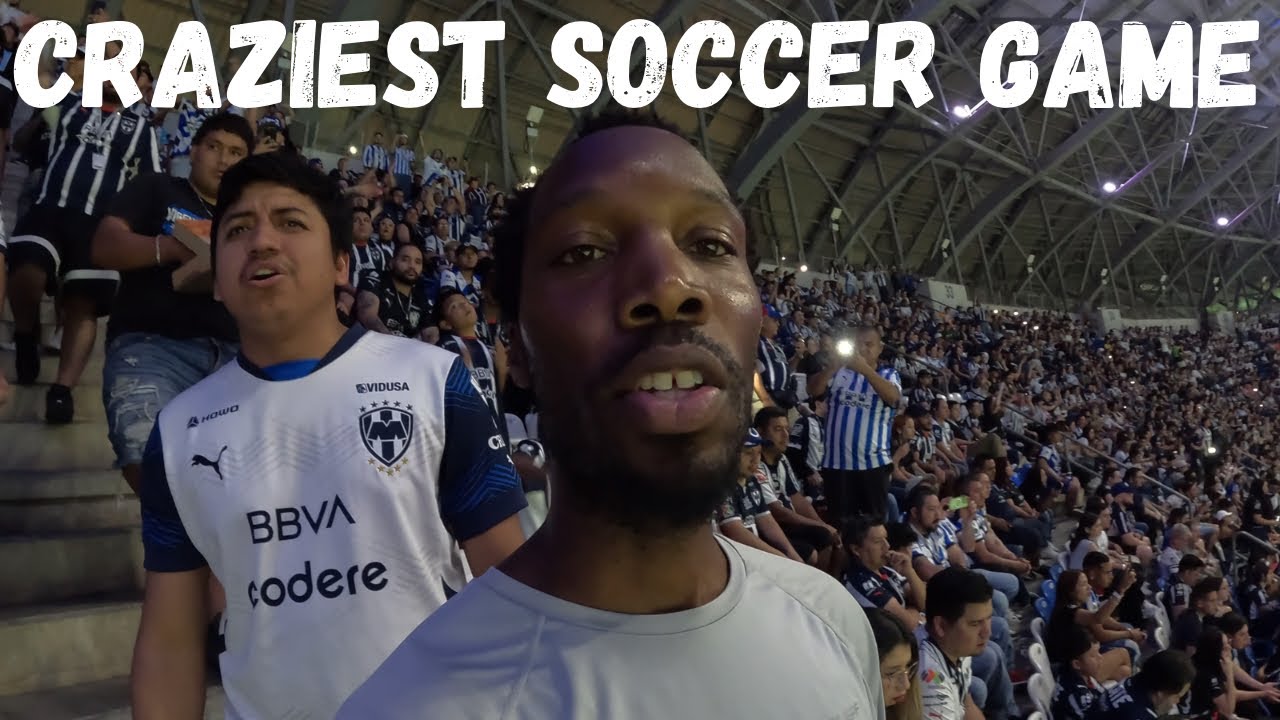 I Went To The Craziest Soccer Game In Monterrey 🇲🇽