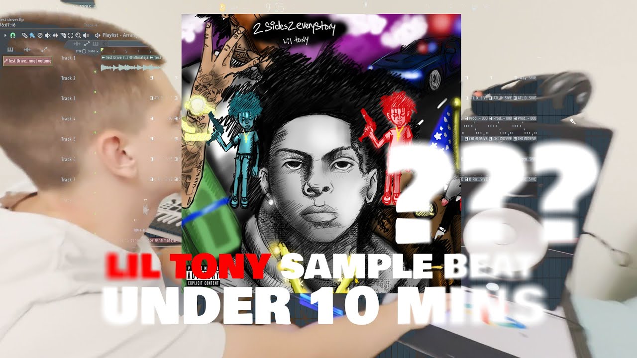 How to make fire Lil Tony Sample Type Beats (Under 10 minutes!)