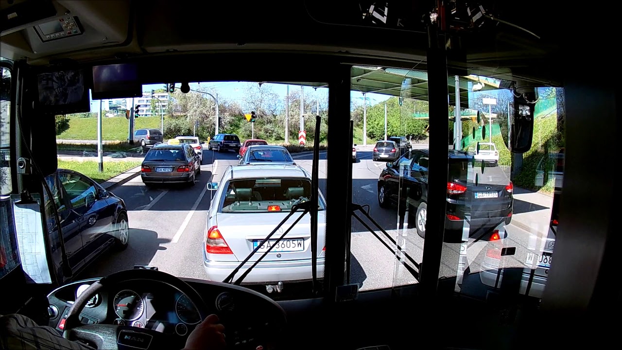 Autobusem po Gdyni. Linia 140 #2060 Cała trasa.