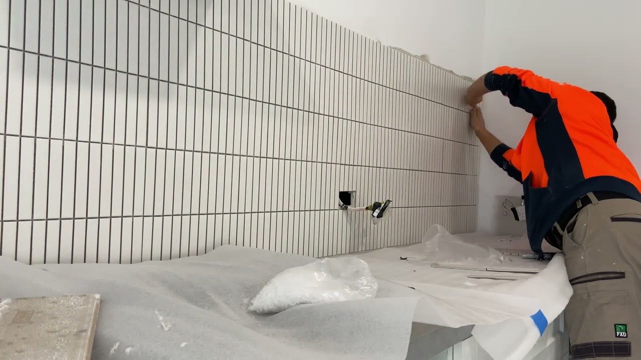 How to install Kit kat porcelain tiles