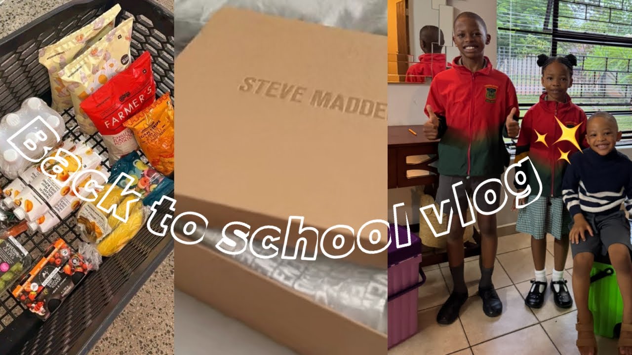 Spent over 10K  on  back to school preps|Steve Madden spoils|surviving without a helper 