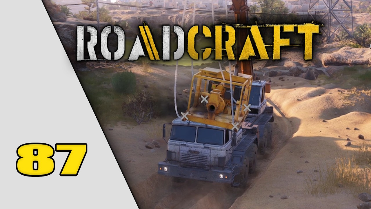 RoadCraft 🏭 87 - Der Weg zur Pumpe frei machen
