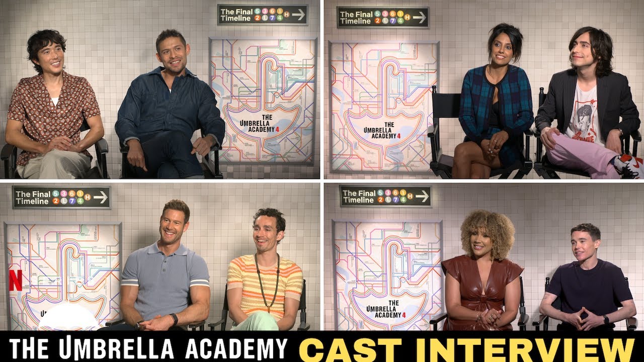 The Umbrella Academy Season 4 Cast Interview
