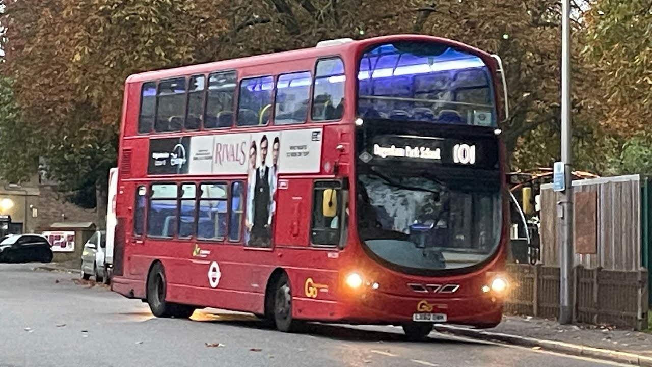 Full iBus Visual: Blue Triangle Route 101: Beckton Bus Station to Wanstead | WVL359 (LX60DWK)