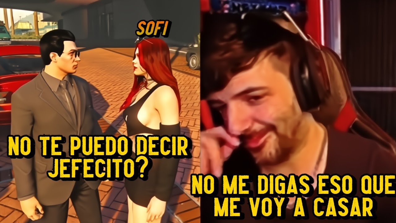 SOFI le dice JEFECITO a NEXXUZ y lo hace DUDAR XD GTA ROLEPLAY