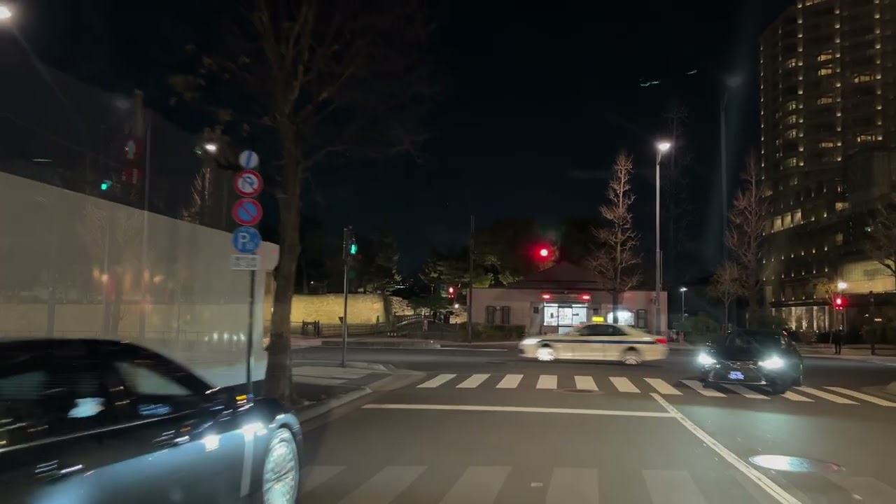 【東京ナイトドライブ】上野→秋葉原→東京駅丸の内→豊洲→東京スカイツリー｜Tokyo Night Drive 4K