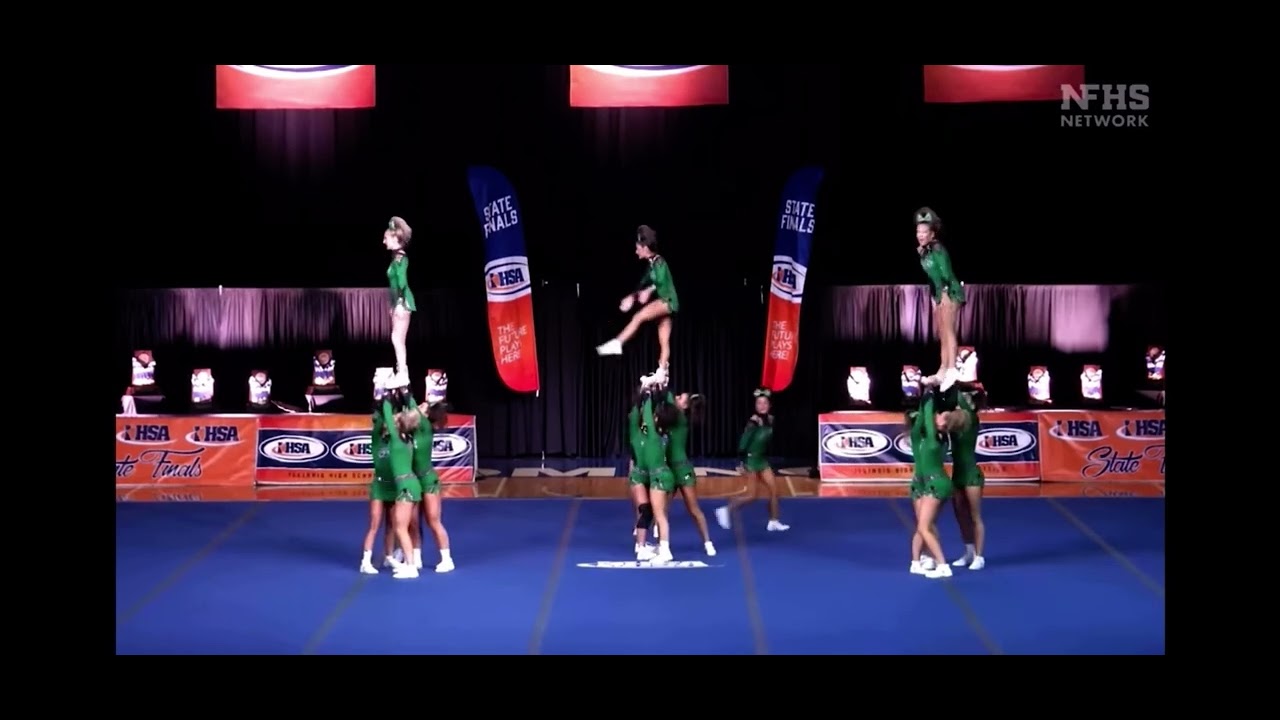 Providence Catholic Cheerleading IHSA State 2025 Performance
