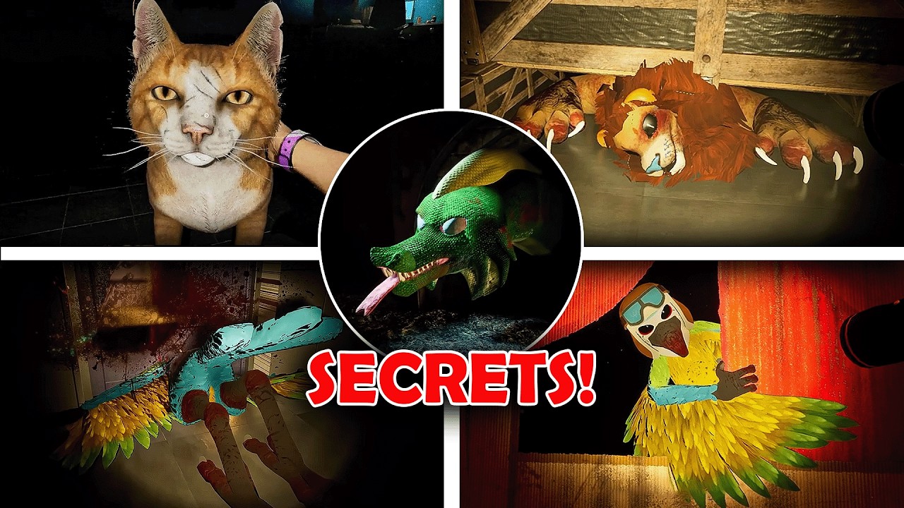 ALL SECRETS IN HAUNTED ANIMAL PARK (INDIGO PARK)