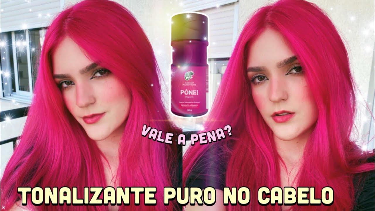 Tonalizante Pônei da Kamaleão Color (passei puro no cabelo) - minha opinião! | Luana Rocha