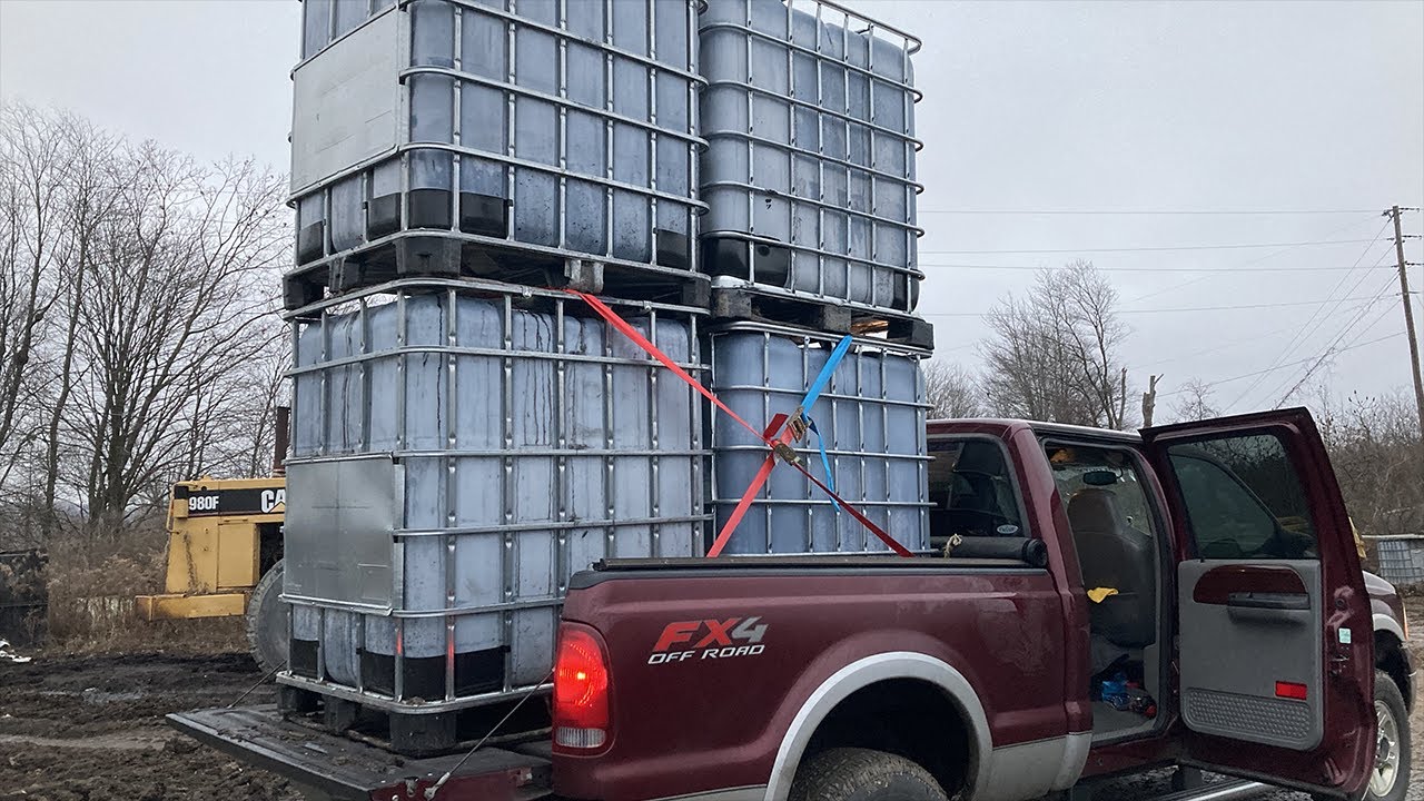 #120: How to haul and unload IBC totes.