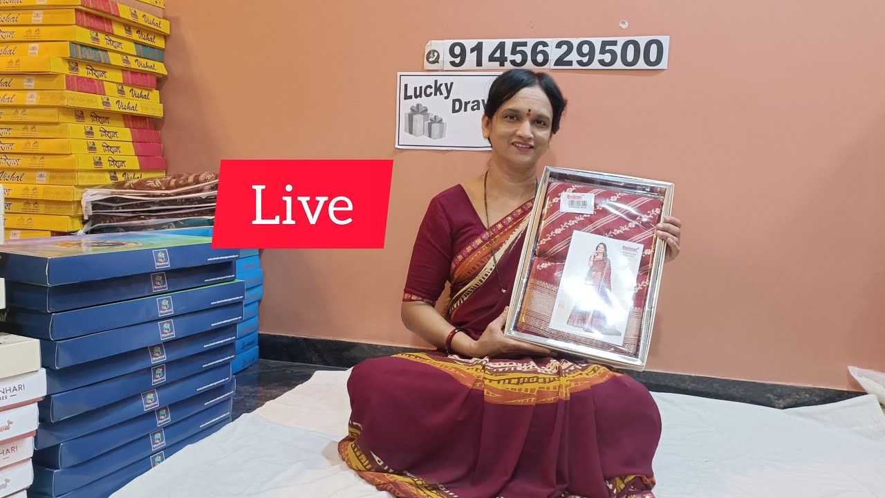 #vishal Brand Sadi in offer price #vishalbrand#ambica#laxmipati#trending#pareebrand#gadwal#muniya