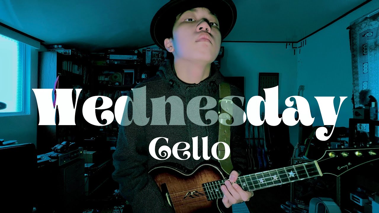 Wednesday Addams cello (Paint it Black) - ukulele cover