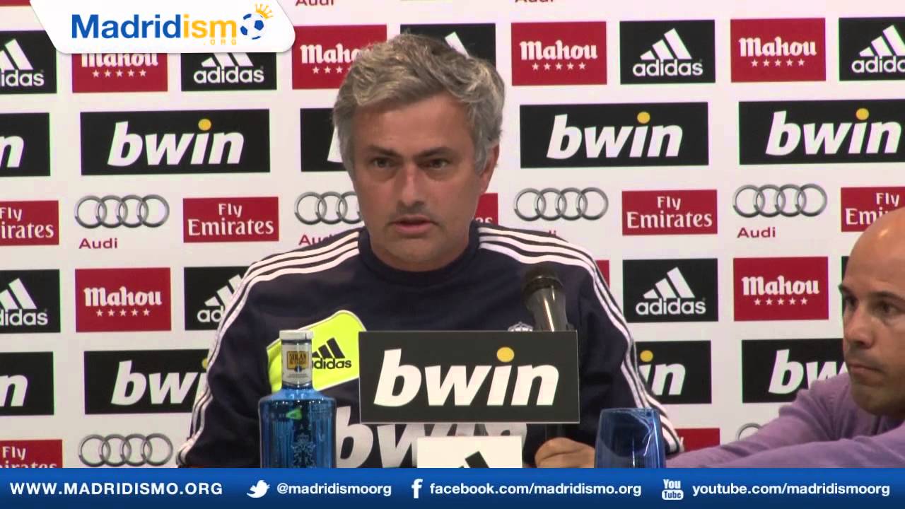 Rueda de prensa completa de Jose Mourinho, 07, Mayo 2013