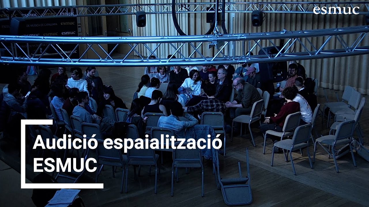 Audici&oacute; espaialitzaci&oacute; | ESMUC