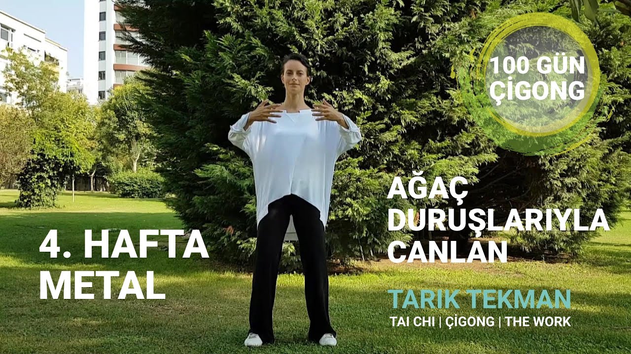 Ağaç Duruşlarıyla Canlan, 100 Gün Çigong, 4. Hafta Metal