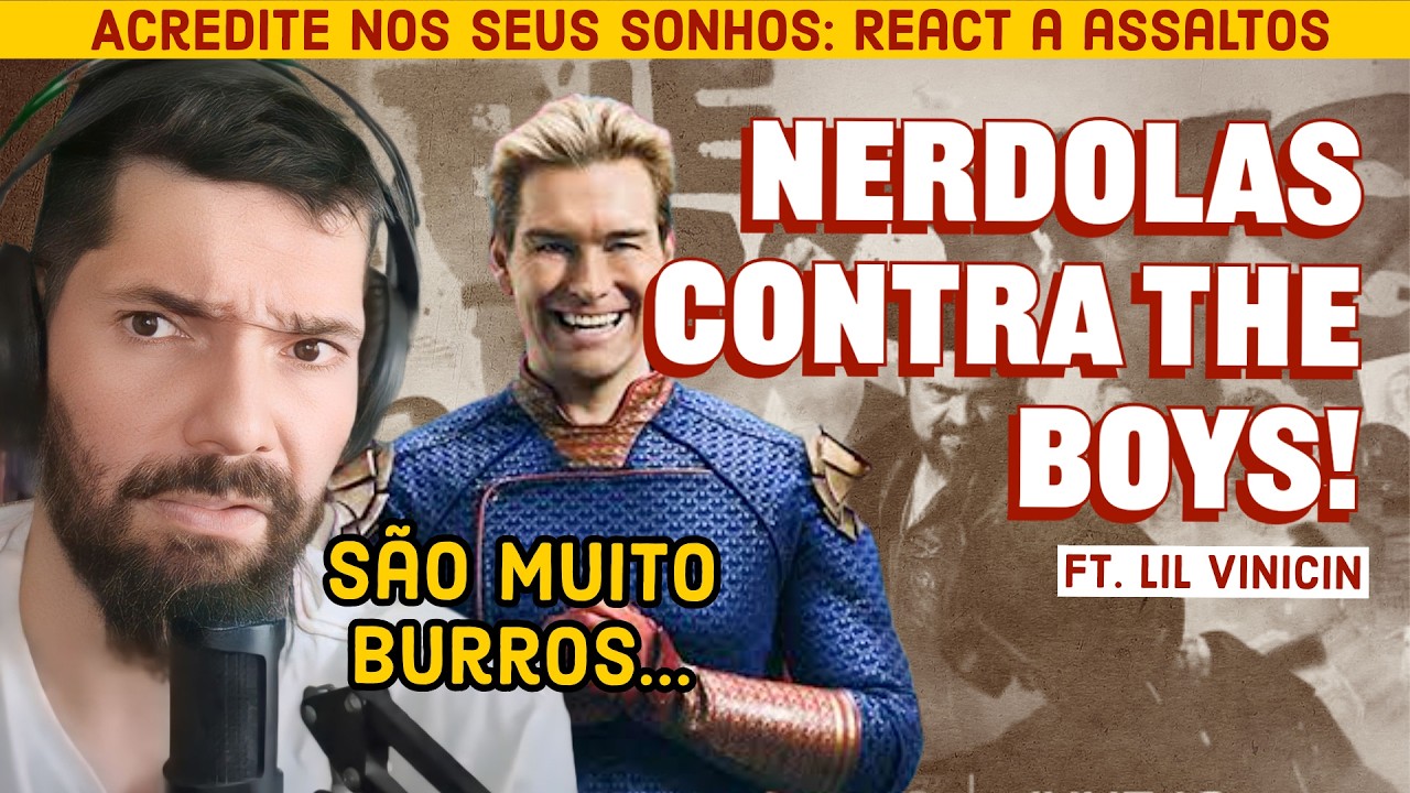 AGORA tem LACRAÇÃO em THE BOYS??? @lilvinicinho x Nerdolas | João Carvalho