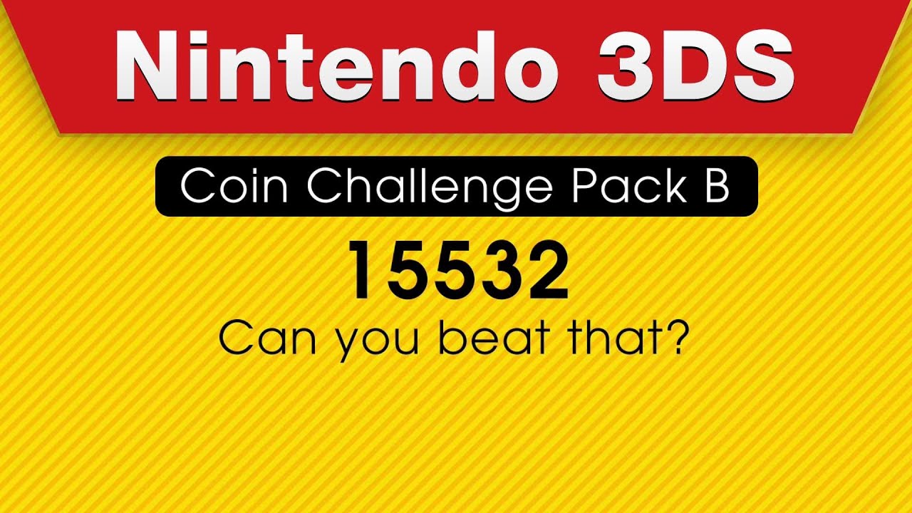 Nintendo 3DS -- New Super Mario Bros 2 Coin Challenge Pack B -- Speedrun Challenge
