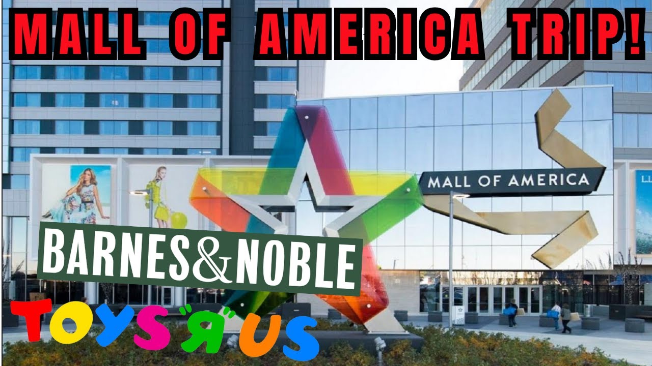 MALL OF AMERICA TRIP! | Arrow Sale | Neca Hunting | Barnes & Noble | Toys R Us |