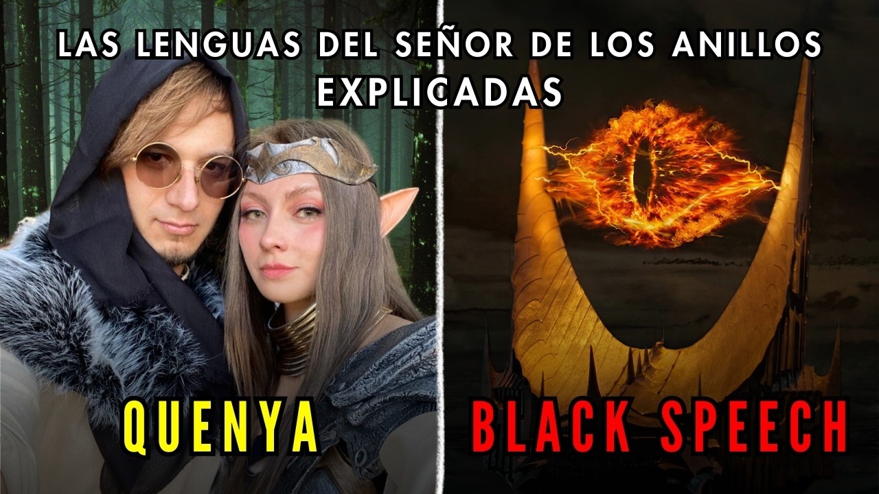 ¿Qué idiomas hablan en El Señor de los Anillos/El Hobbit - Idiomas Artificiales de Tolkien 🧙🏻‍♂️🏔️