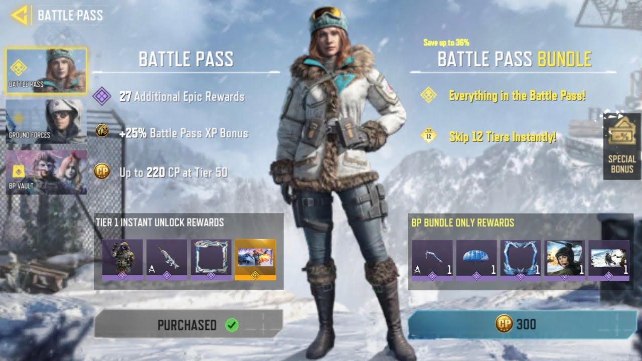 New Season 1 Frozen Abyss Battle Pass Unlocked + Maxed Out!!🤩🤩 | CODM | | RUST YT | SEASON 1 |