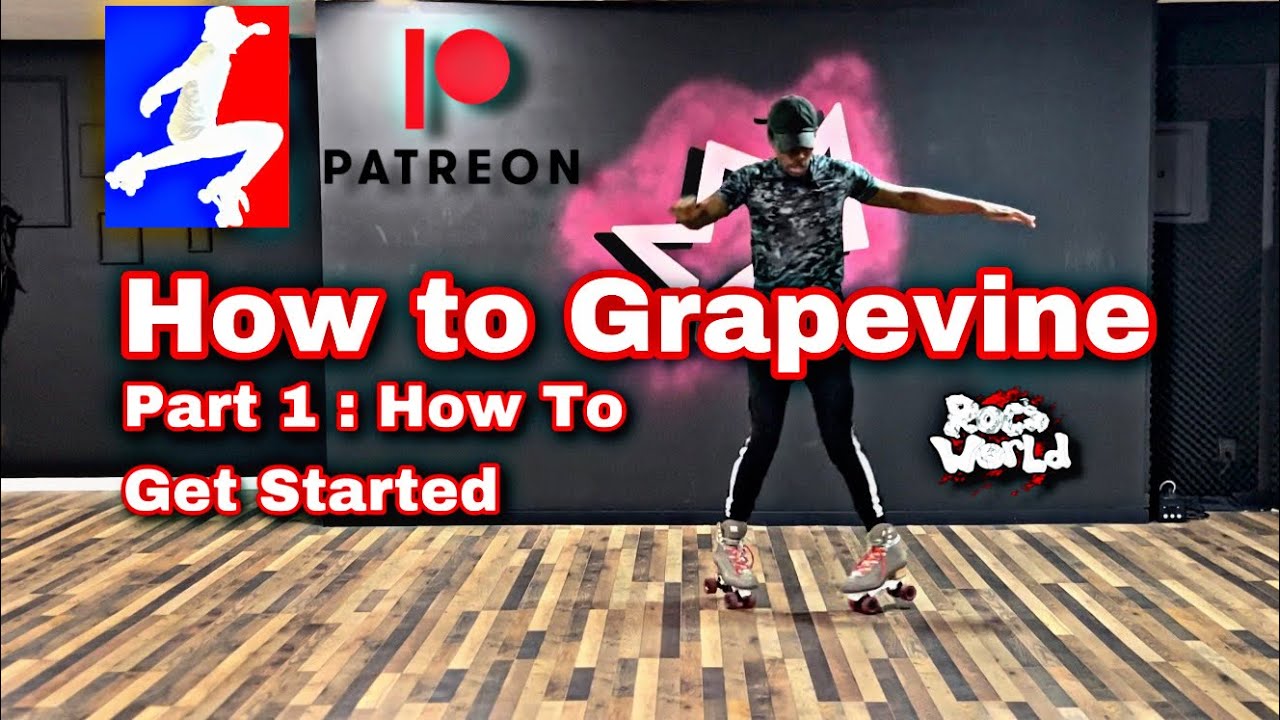 SK8rFIT UNIVERSITY: Grapevine Part 1 | How To Start (Roller Skating)