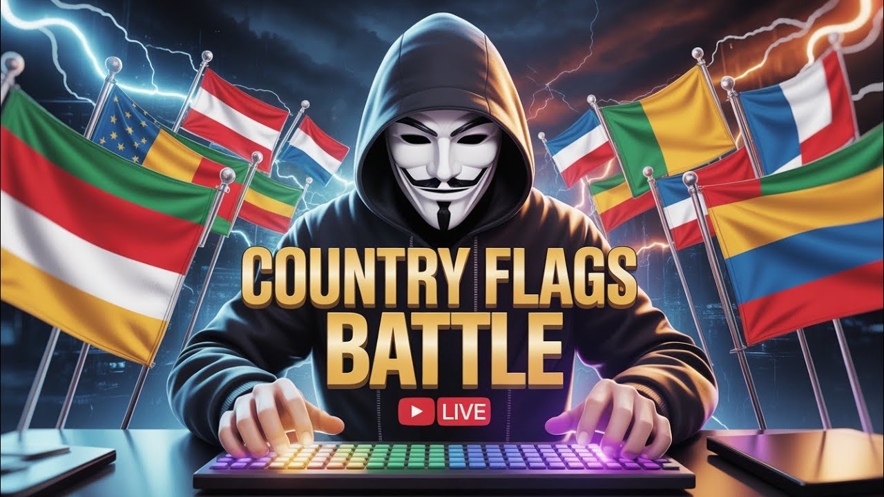 Learn Geography with Flag Battle 🔥🌍🚩10.02.26