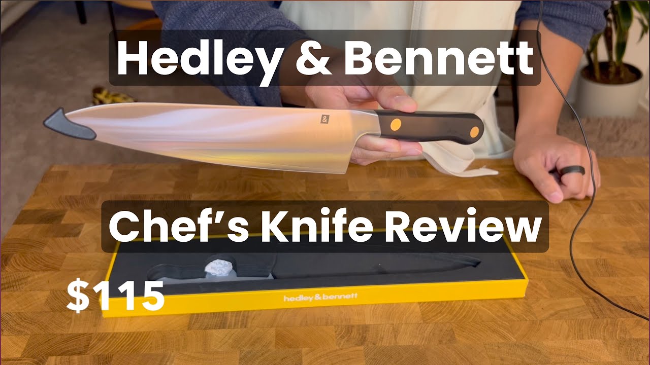 Hedley & Bennett Chef's Knife Unboxing and Review: Who is it for?