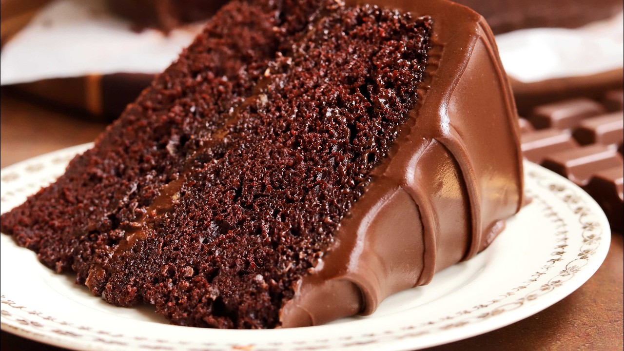 THE BEST MOIST Milk Chocolate Cake