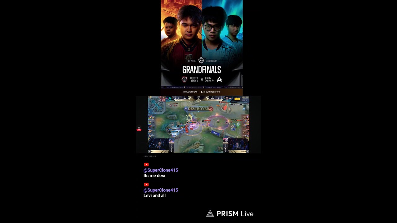 “Live now: MLBB M7 Grand Final 🔴 Don’t blink.” who will win ?