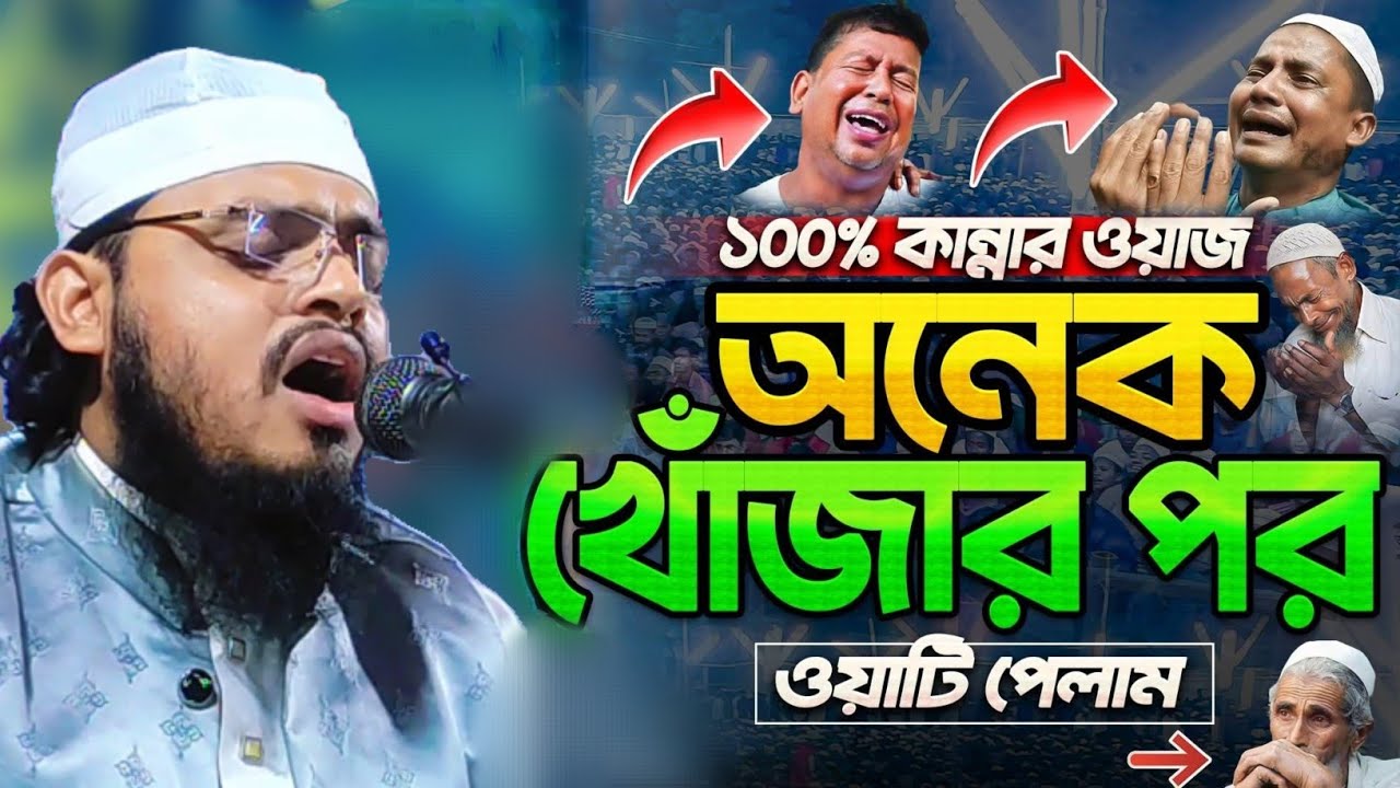 কান্নামাখা এ ওয়াজটি যে শুনে সেই কাদেঁ | মোবারক হোসেন সিদ্দিকী চাঁদপুর | Mubarak Hosen Chandpuri