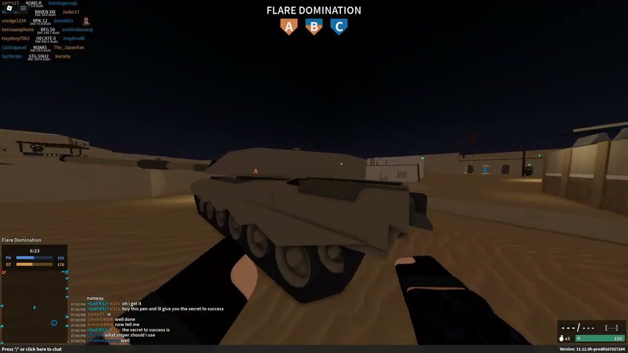 92-30 flare dom second storm phantom forces