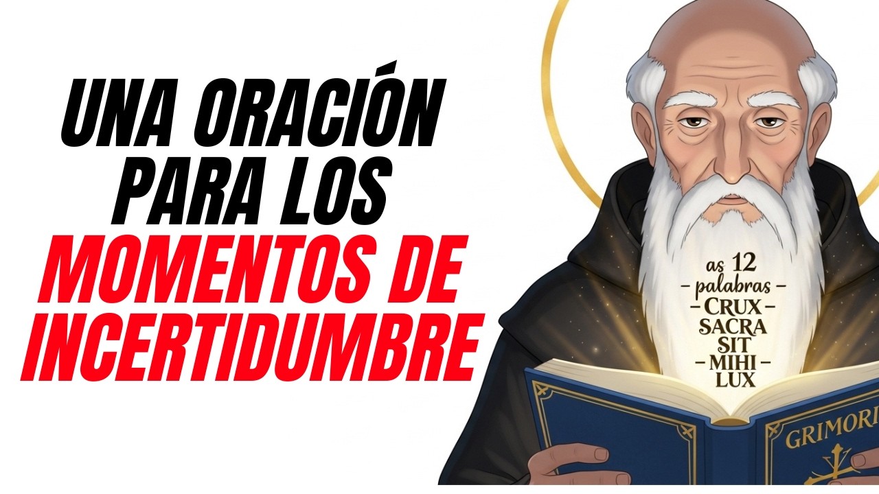 Oración de las 12 Palabras del 📕 Grimorio de San Benito: El Ojo que señala dónde está el dinero